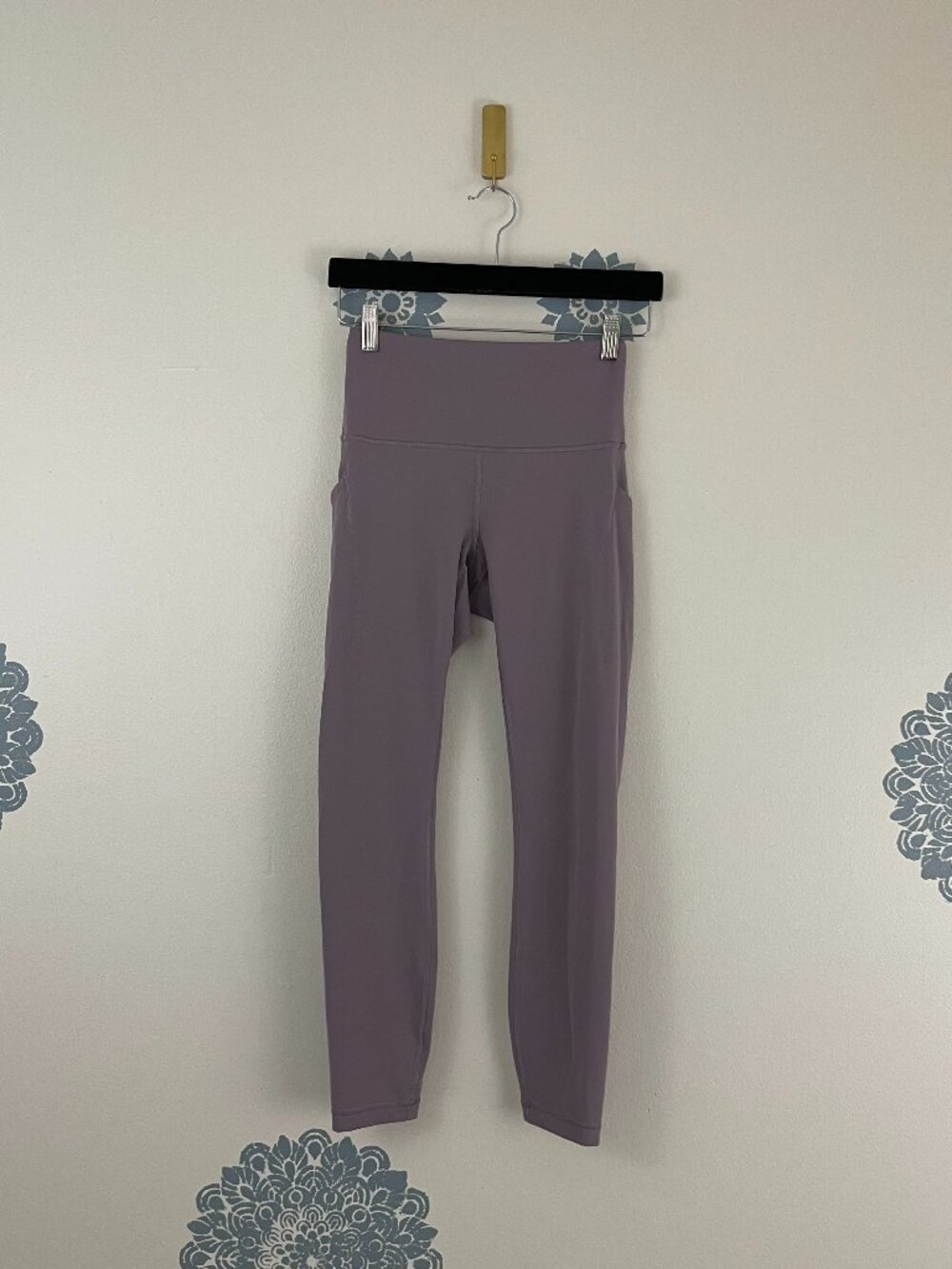 Lululemon Wunder Train High-Rise Tight With Pockets Violet Verbena Size 6